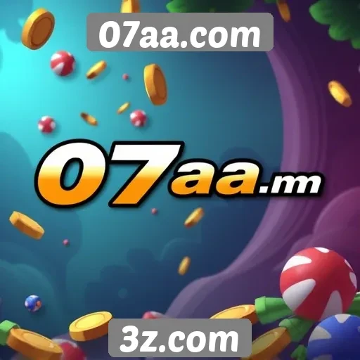 Visão geral do site de jogos 07aa.com